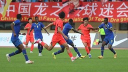 银川国际青年足球锦标赛：中国队不敌坦桑尼亚队