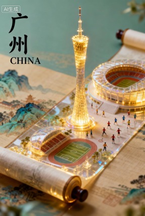十五运AI海报