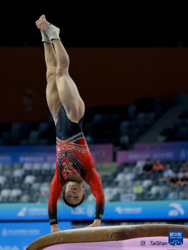 中国女子体操队世锦赛第二次选拔测验举行