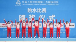 十五运会跳水项目首金花落广东队