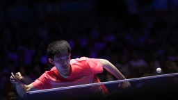 乒超联赛男子团体：山东魏桥·向尚运动队胜上海地产集团