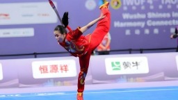 国际武联第四届武术套路世界杯海口收官 中国队8金居首