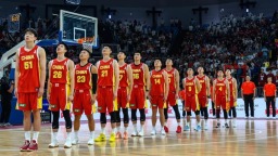 世界杯预选赛中国男篮大胜卡塔尔队