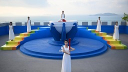 第六届亚沙会火种采集仪式在海南三亚举行