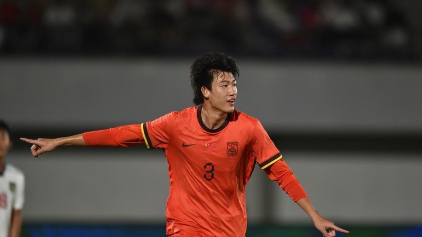 U17男足国际友谊赛：中国胜印尼