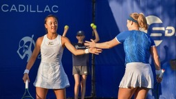 WTA250奥斯汀站袁悦/布林科娃夺得女双冠军