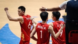 亚洲男排锦标赛：中国队战胜新西兰队