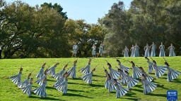 米兰冬奥会圣火火种采集仪式彩排在希腊举行