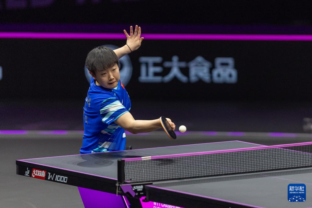 WTT重庆冠军赛:孙颖莎晋级 WTT重庆冠军赛:孙颖莎晋级