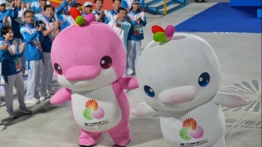 全运会新“顶流”——“喜洋洋”“乐融融”