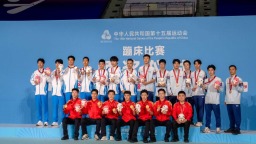 十五运会蹦床金牌诞生！江苏、山西分获男女团体冠军