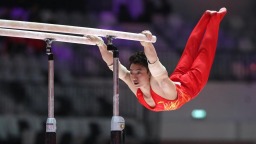 雅加达体操世锦赛：邹敬园刷新本届单项最高分