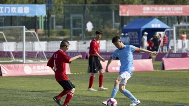 全国残特奥会｜特奥足球队制比赛评估赛：山东队胜江西队