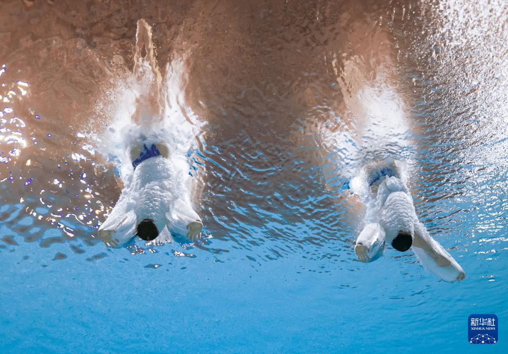 全运会跳水——广东队获得男子团体冠军