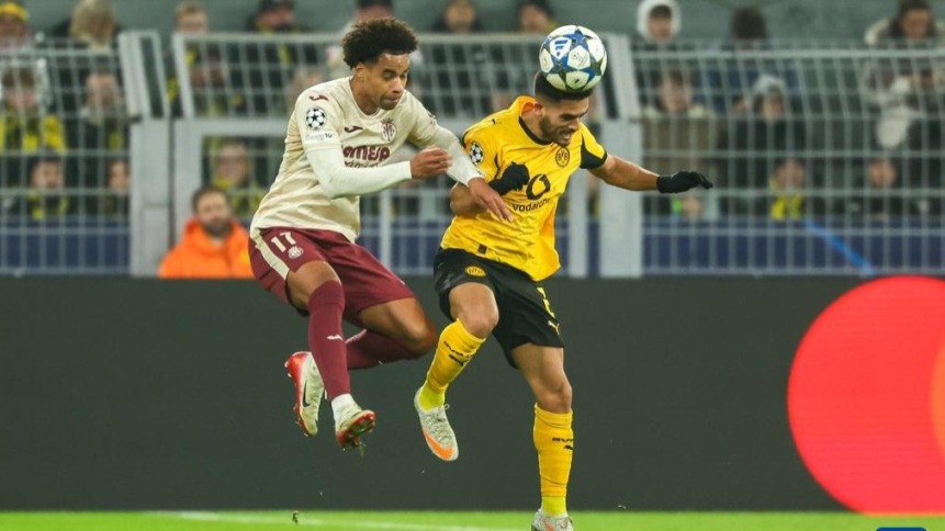 欧冠：多特蒙德胜比利亚雷亚尔