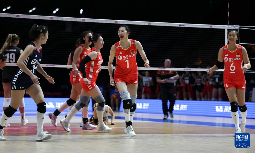 世界女排联赛（中国北京站）：中国胜比利时