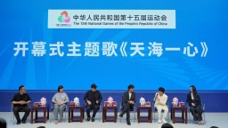 “一滴水”的天籁 十五运会开幕式主题歌《天海一心》发布