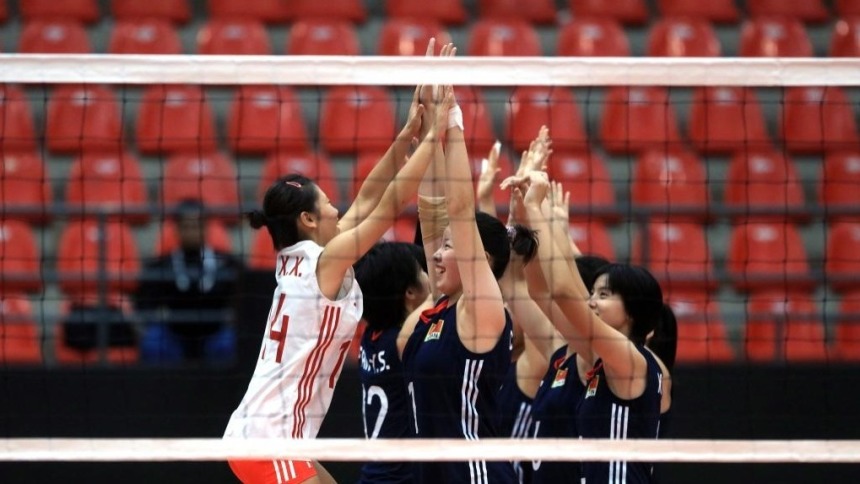 亚洲U16女排锦标赛：中国胜乌兹别克斯坦