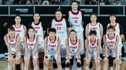 中澳女篮热身赛中国队首场两分惜败