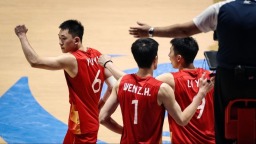 亚洲男排锦标赛：中国队战胜新西兰队