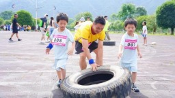 全国露营大会(湖南江永站)举行 推出户外挑战赛等项目