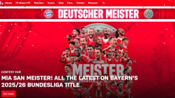 拜仁提前四轮卫冕德甲 向“六冠王”迈进