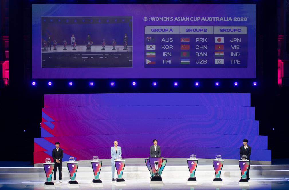 2026年女足亚洲杯抽签出炉 中国队与朝鲜队同组