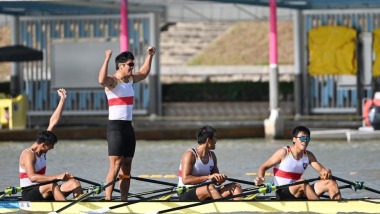 全运会赛艇——决赛赛况：十五运会开幕式后首金出炉