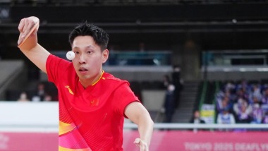 东京夏季听障奥运会：中国队夺男乒团体冠军