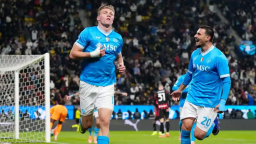 内雷斯“双响” 那不勒斯赢得意大利超级杯