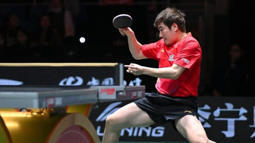 国际乒联混合团体世界杯：中国队胜法国队