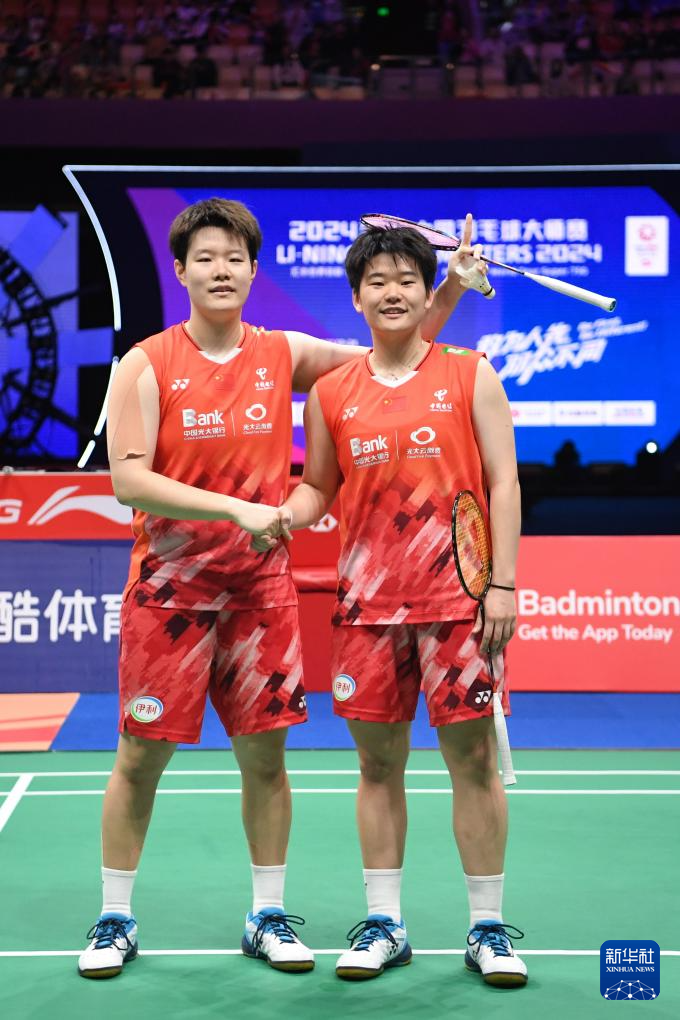 中国羽毛球大师赛:刘圣书/谭宁夺得女双冠军 中国羽毛球大师赛:刘圣书/谭宁夺得女双冠军