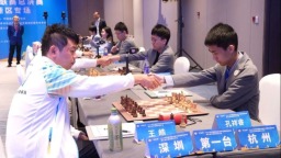 杭州队首夺国象甲级联赛冠军