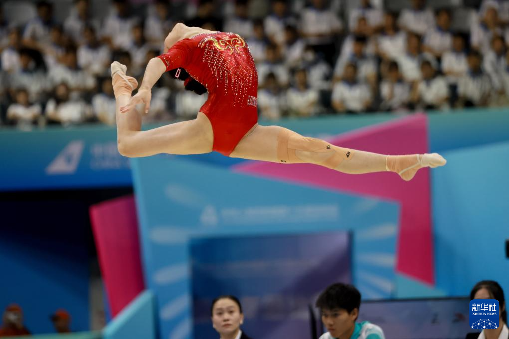 中国女子体操队世锦赛第二次选拔测验举行