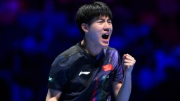 澳门乒乓球世界杯：国乒八人晋级16强