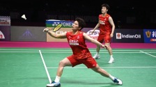 刘圣书/谭宁获得羽毛球世锦赛女双亚军