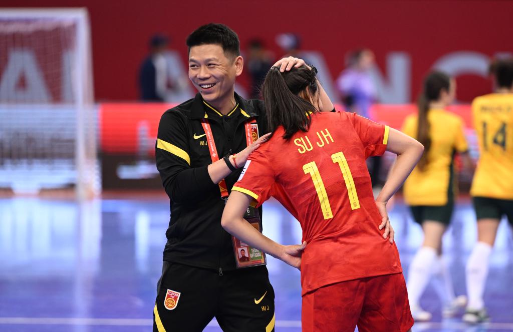 女子五人制足球亚洲杯中国队取“开门红”