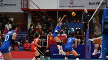 U17女排世锦赛小组赛：中国队胜墨西哥队