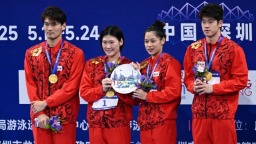 全国游泳冠军赛潘展乐摘得第四金