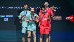 马来西亚羽毛球公开赛：国羽斩获两金三银
