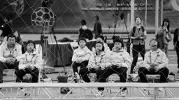 首届世界无人机足球锦标赛上海开赛 中国少年准备好了