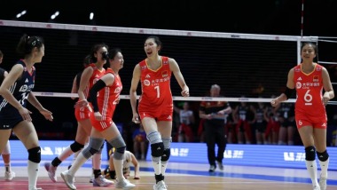 世界女排联赛（中国北京站）：中国胜比利时
