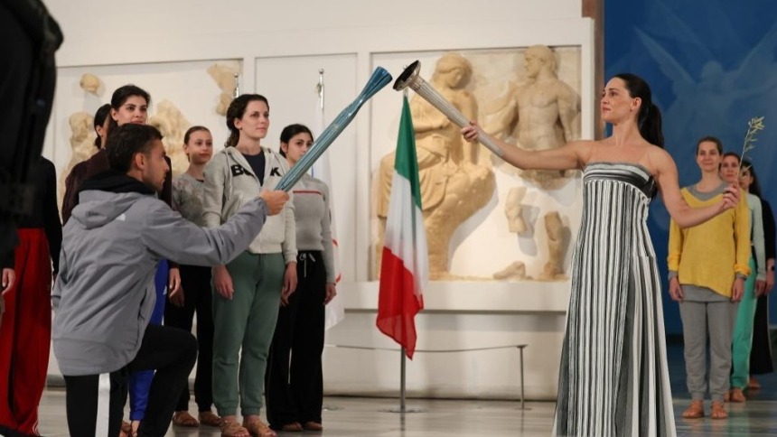 冬奥会圣火火种采集仪式举行第二次彩排