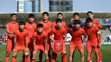 U23男足亚洲杯：中国队胜澳大利亚队