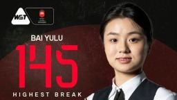 白雨露刷新斯诺克女子单杆最高分