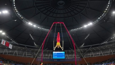 江苏队卫冕全运会体操男团冠军