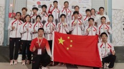 攀岩世青赛：中国队获三金一银三铜
