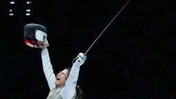 全运会丨击剑——女子花剑个人金牌赛：黄芊芊夺冠