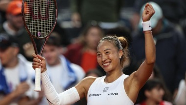 WTA1000罗马站：郑钦文晋级16强
