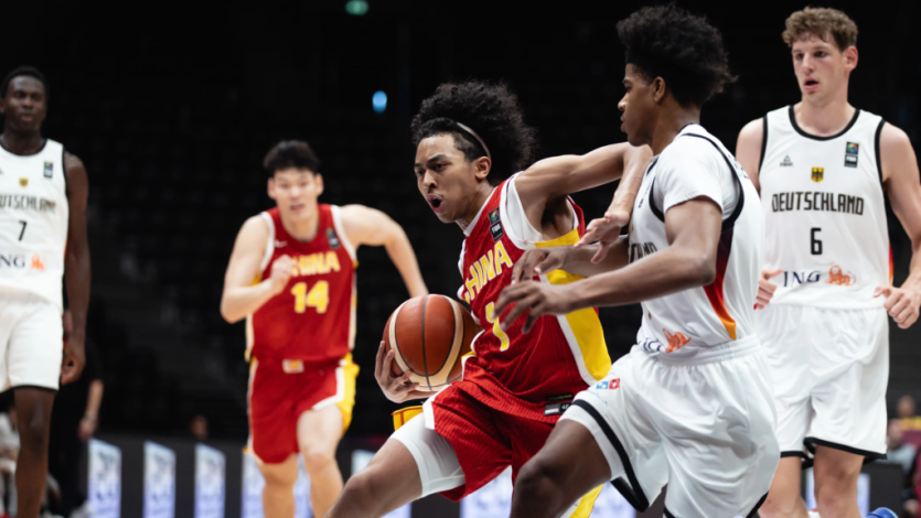 U19男篮世界杯：中国队不敌德国队遭遇两连败